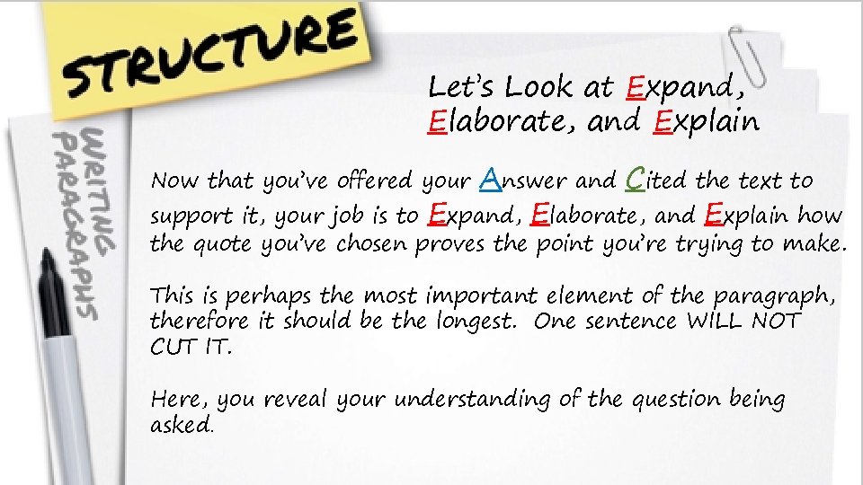 Let’s Look at Expand, Elaborate, and Explain Answer and Cited the text to Expand, Let’s Look at Expand, Elaborate, and Explain Answer and Cited the text to Expand,