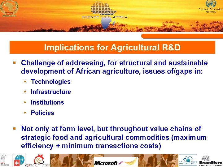 Climate Change Agriculture and Food Security in Africa