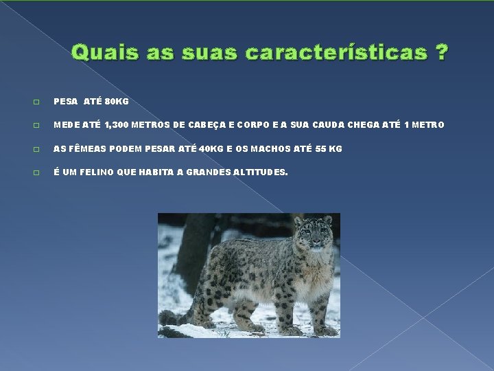 Quais as suas características ? � PESA ATÉ 80 KG � MEDE ATÉ 1,