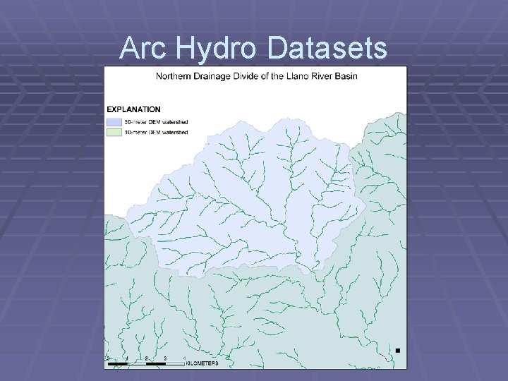 Arc Hydro Datasets 