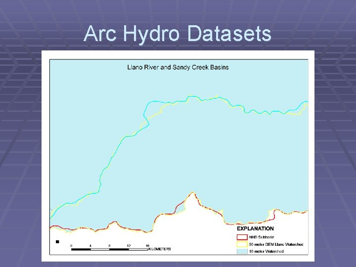 Arc Hydro Datasets 