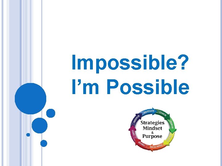 Impossible? I’m Possible 