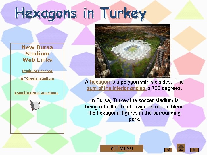 Hexagons in Turkey New Bursa Stadium Web Links Stadium Concept A “Green" stadium Travel Hexagons in Turkey New Bursa Stadium Web Links Stadium Concept A “Green" stadium Travel