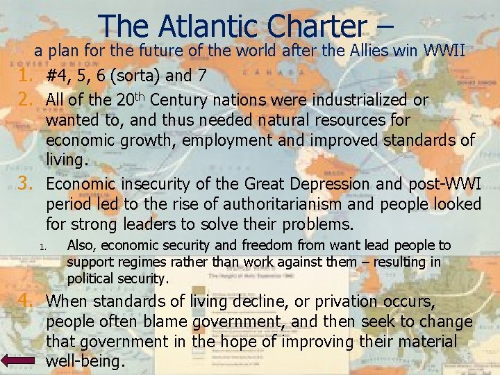 The Atlantic Charter – a plan for the future of the world after the