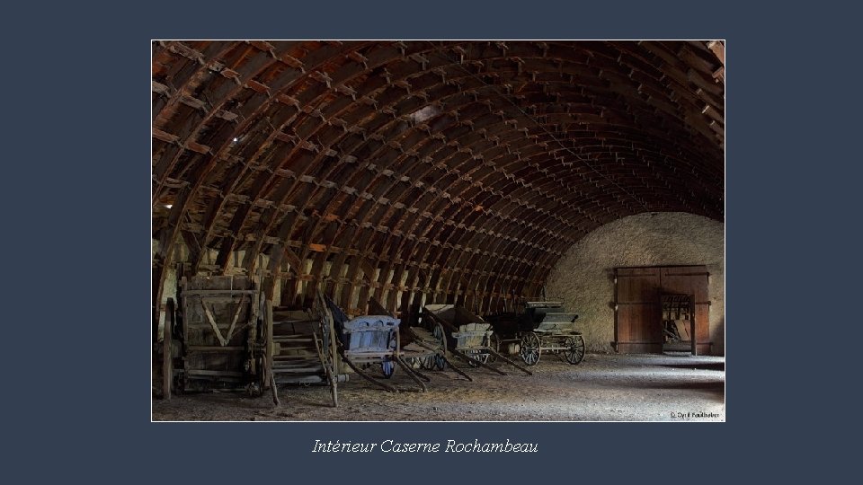 Intérieur Caserne Rochambeau 