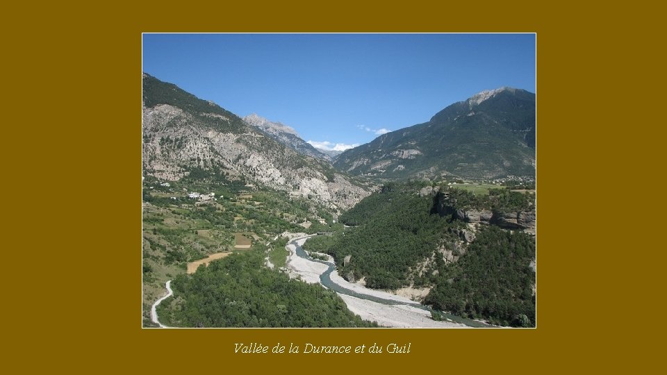 Vallée de la Durance et du Guil 