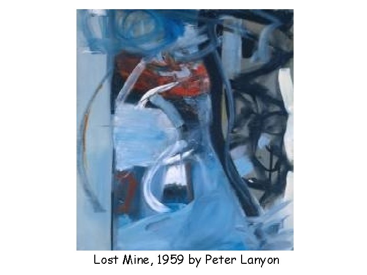 Lost Mine, 1959 by Peter Lanyon 