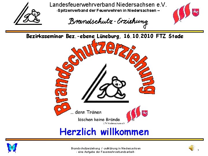 Landesfeuerwehrverband Niedersachsen e. V. -Spitzenverband der Feuerwehren in Niedersachsen – Bezirksseminar Bez. -ebene Lüneburg,