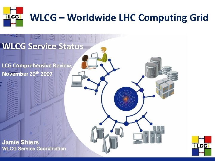 WLCG – Worldwide LHC Computing Grid WLCG Service Status LCG Comprehensive Review, November 20
