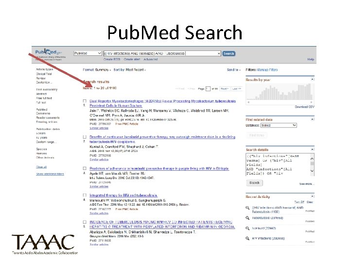Pub. Med Search 