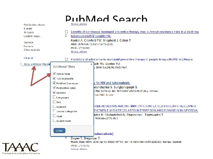 Pub. Med Search 
