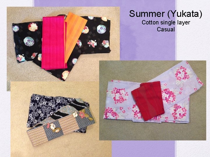 Summer (Yukata) Cotton single layer Casual 