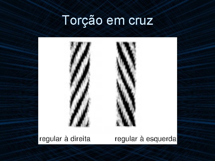 Torção em cruz 