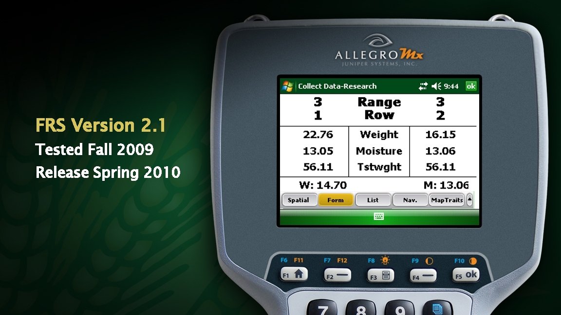 FRS Version 2. 1 Tested Fall 2009 Release Spring 2010 