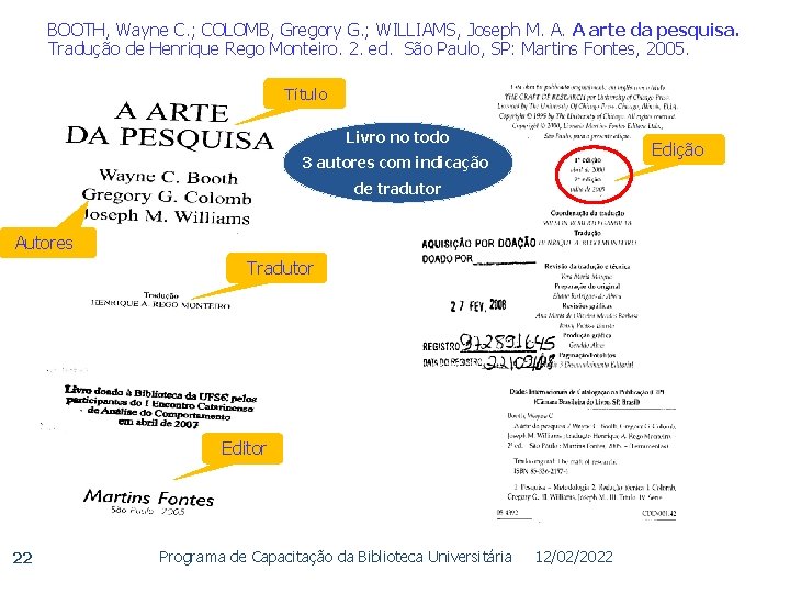 BOOTH, Wayne C. ; COLOMB, Gregory G. ; WILLIAMS, Joseph M. A. A arte