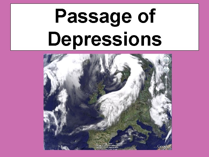 Passage of Depressions 