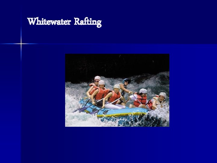 Whitewater Rafting 