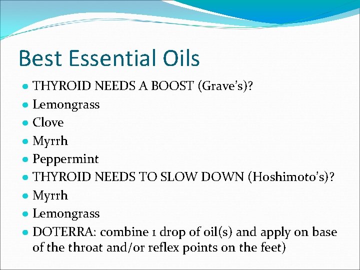 Best Essential Oils ● THYROID NEEDS A BOOST (Grave’s)? ● Lemongrass ● Clove ●