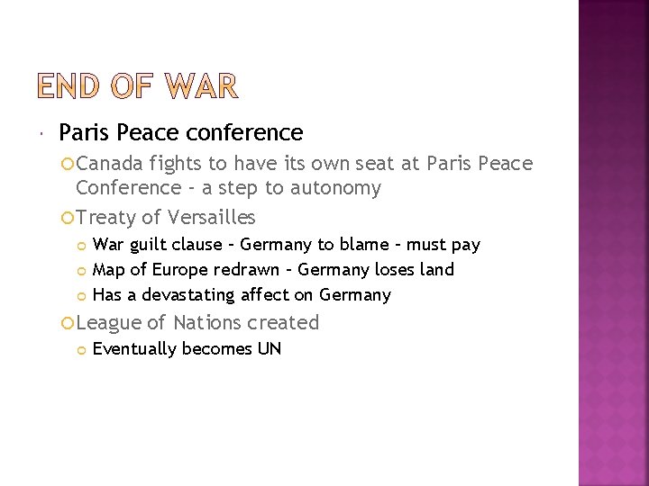  Paris Peace conference Canada fights to have its own seat at Paris Peace