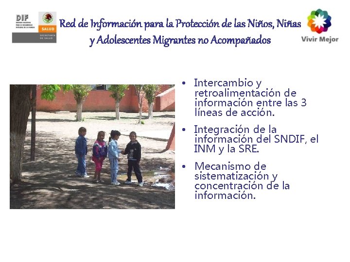 Red de Información para la Protección de las Niños, Niñas y Adolescentes Migrantes no