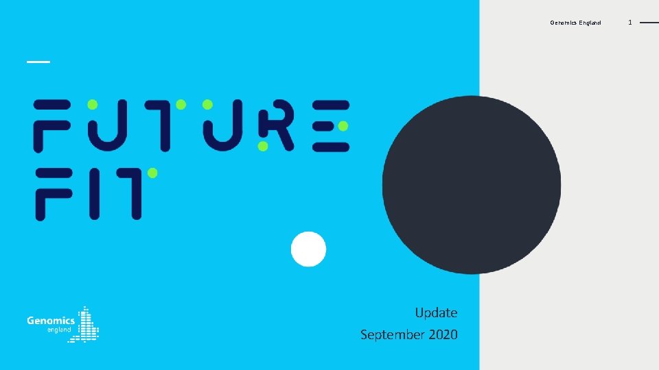 Genomics England Update September 2020 1 