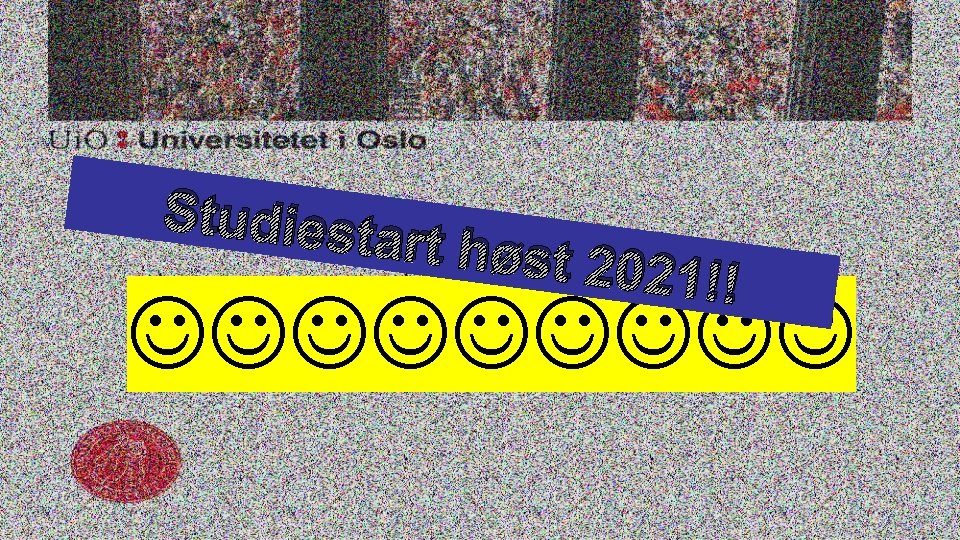 Studiest ar t høst 20 21!! 