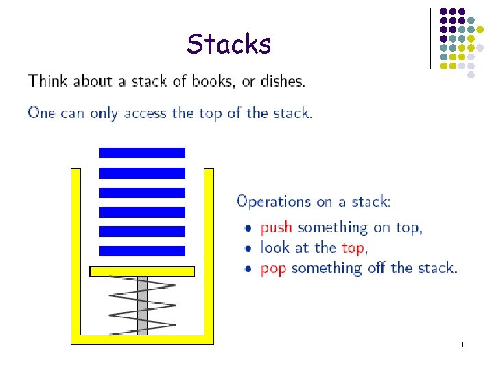 Stacks 1 