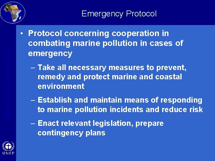 Nairobi Convention Emergency Protocol • Protocol concerning cooperation in combating marine pollution in cases
