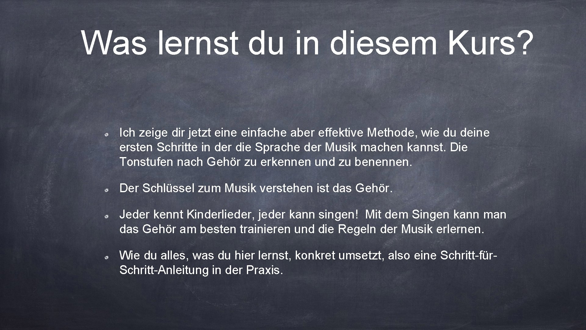 Was lernst du in diesem Kurs? Ich zeige dir jetzt eine einfache aber effektive