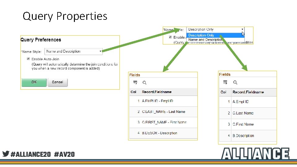 Query Properties 