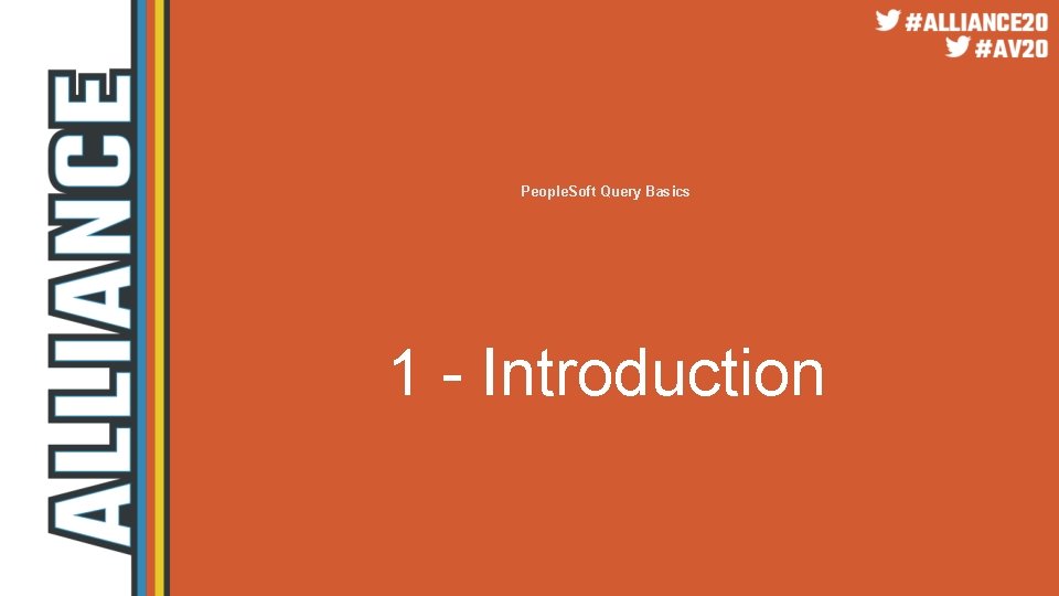 People. Soft Query Basics 1 - Introduction 