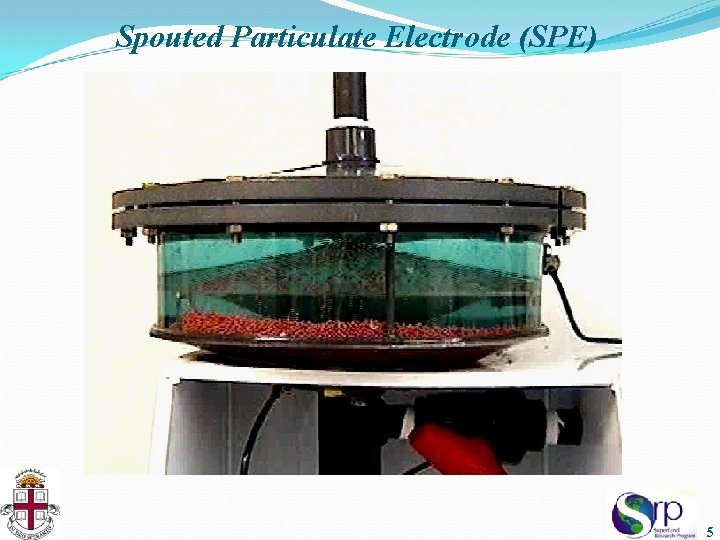 Spouted Particulate Electrode (SPE) 5 