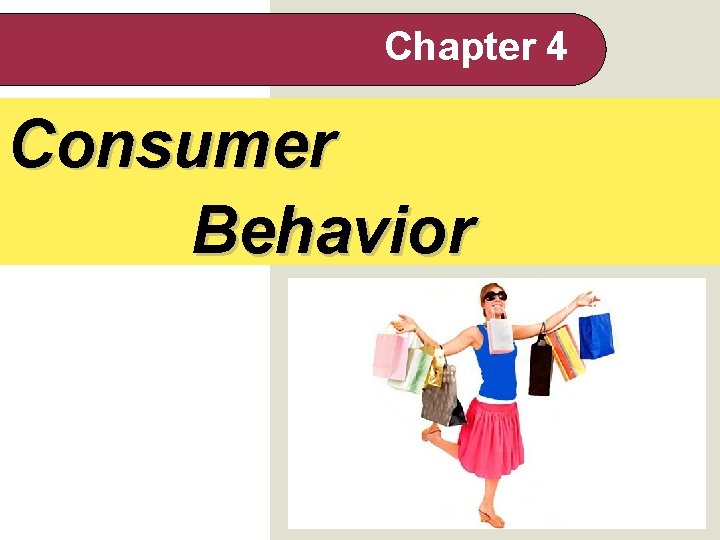 Chapter 4 Consumer Behavior 