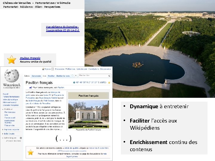 Château de Versailles – Partenariat avec Wikimedia Partenariat - Résidence - Bilan - Perspectives