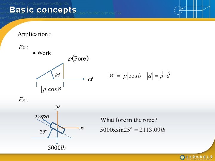 Basic concepts 