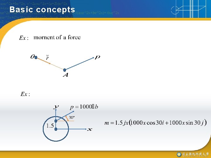 Basic concepts 