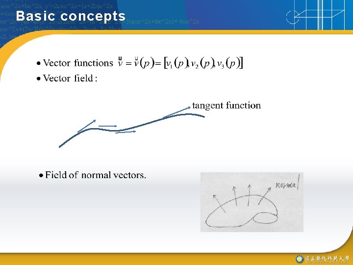 Basic concepts 