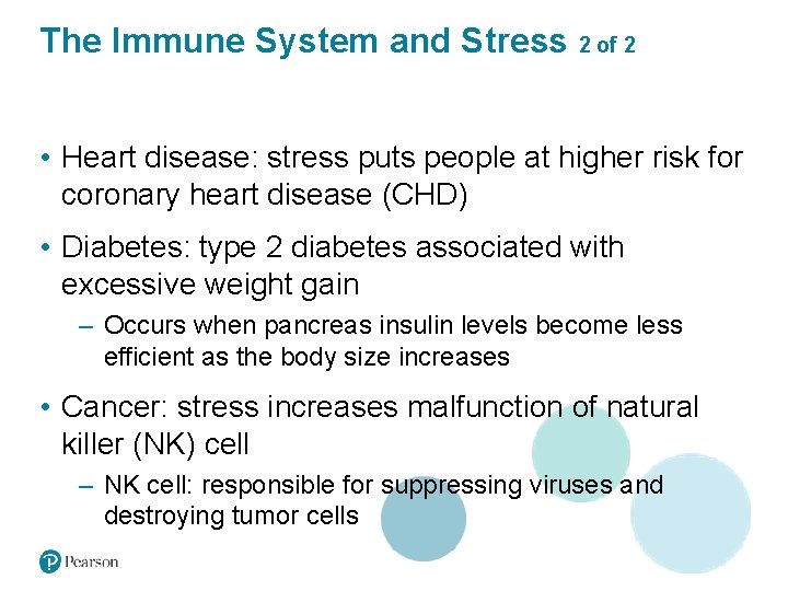 The Immune System and Stress 2 of 2 • Heart disease: stress puts people