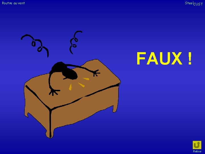 Poutre au vent Steel. CUST FAUX ! Retour Poutre au vent Steel. CUST FAUX ! Retour