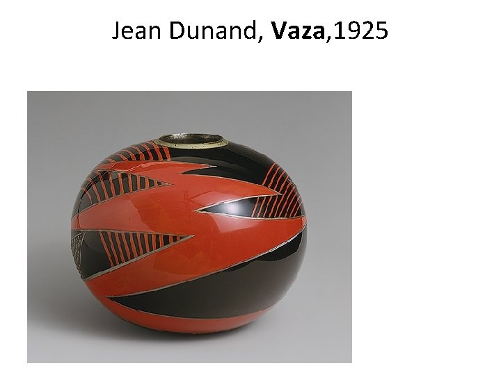 Jean Dunand, Vaza, 1925 