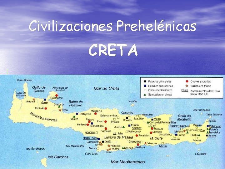 Civilizaciones Prehelénicas CRETA 