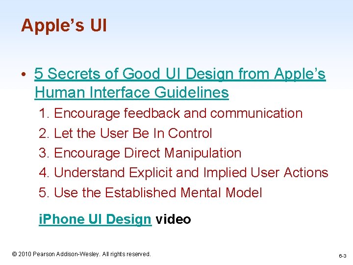 Apple’s UI • 5 Secrets of Good UI Design from Apple’s Human Interface Guidelines