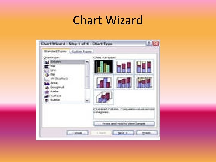 Chart Wizard 