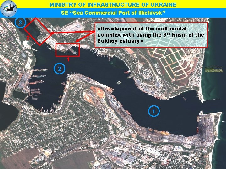 MINISTRY OF INFRASTRUCTURE OF UKRAINE SE “Sea Commercial Port of Illichivsk” 3 «Development of