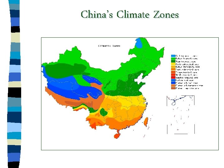 China’s Climate Zones 