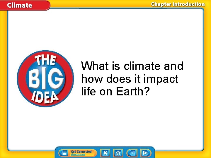 What is climate and how does it impact life on Earth? 