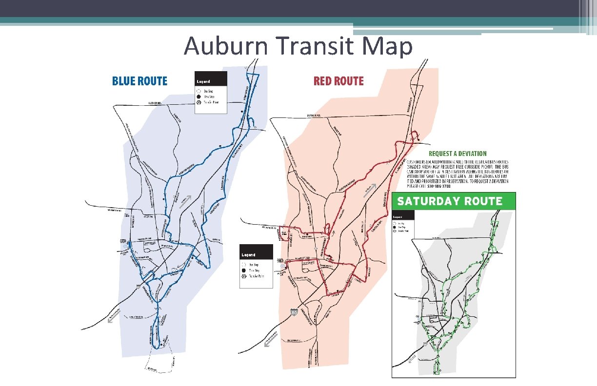 Auburn Transit Map 