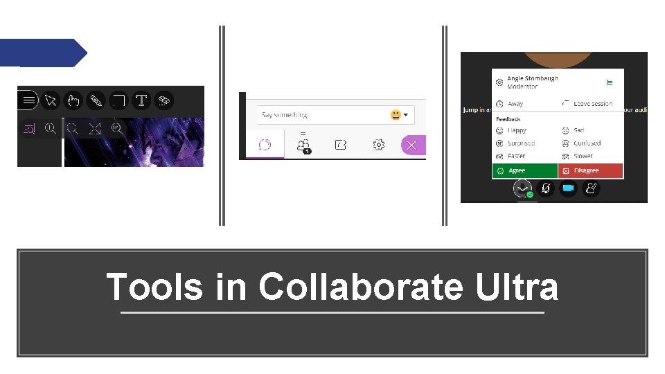 Tools in Collaborate Ultra 