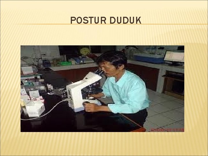 POSTUR DUDUK 