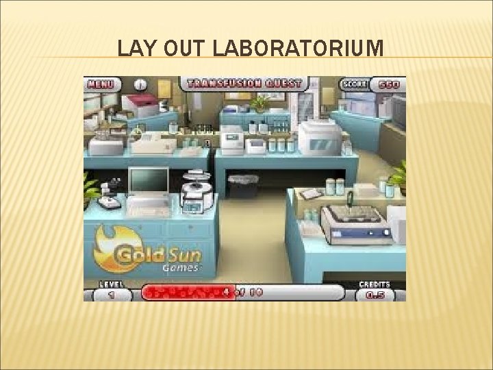 LAY OUT LABORATORIUM 